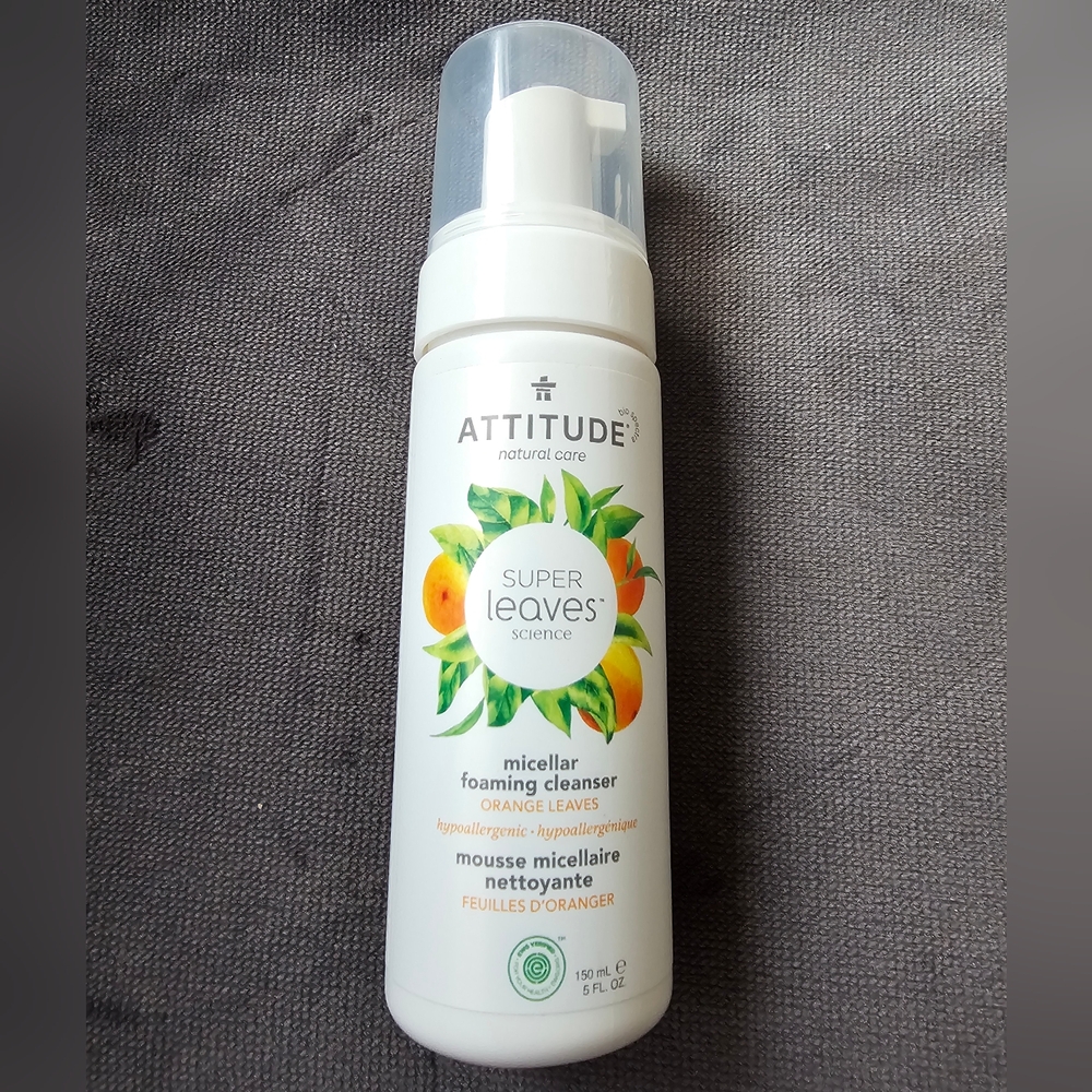 ATTITUDE Super Leaves Micellar Foaming Cleanser 🍊 🍃